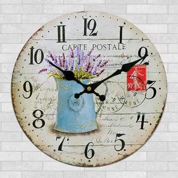 Europe Retro Clock Creative living room American Lavender clock Simple decorative clock Bedroom fashion quartz clock B
Europe Retro Clock Creative living room American Lavender clock Simple decorative clock Bedroom fashion quartz clock B