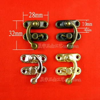 28*32mm A026 trumpet horn hook Luggage buckle Hardware Accessories Decorative gift boxes box clasp Wholesale
28*32mm A026 trumpet horn hook Luggage buckle Hardware Accessories Decorative gift boxes box clasp Wholesale