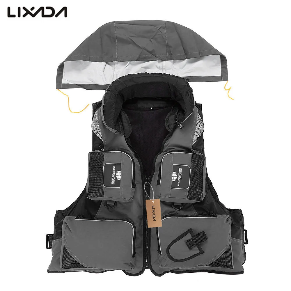 Lixada Adjustable Fly Fishing Vest Multifunction Pockets Outdoor Sports Fishing Vest Survival Life Jacket for Carp Pesca
Lixada Adjustable Fly Fishing Vest Multifunction Pockets Outdoor Sports Fishing Vest Survival Life Jacket for Carp Pesca