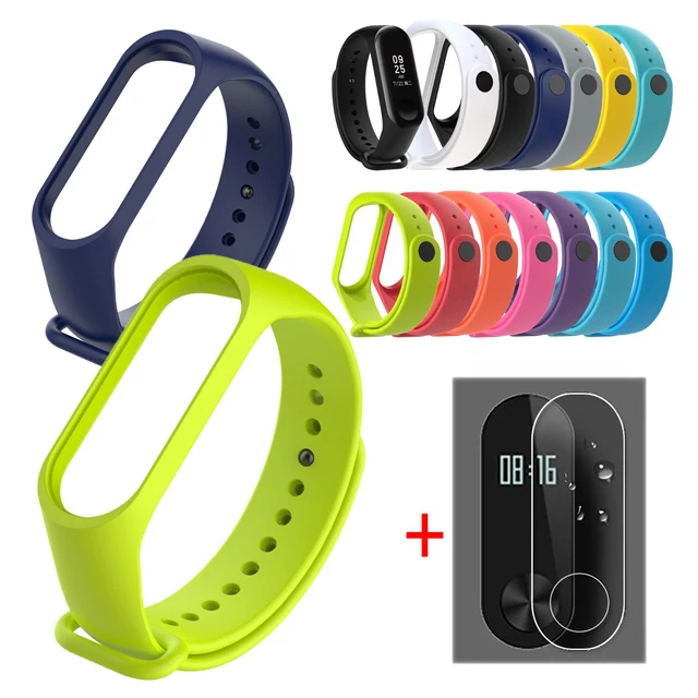 Silicone Strap for Xiaomi Mi band 3 Strap Wristband Replacement Smart Band Accessories For Mi Band 3 tpu Screen Protector
Silicone Strap for Xiaomi Mi band 3 Strap Wristband Replacement Smart Band Accessories For Mi Band 3 tpu Screen Protector
