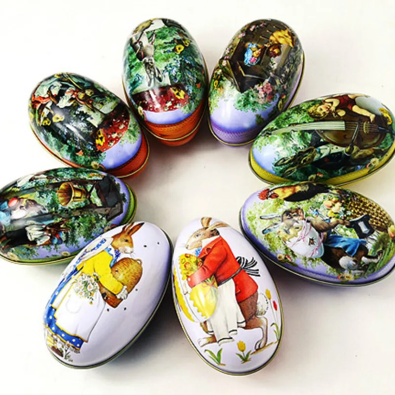 Brand New 8pcs different design Fashion Wedding Supplies Candy Packaging Candy Box Tin Easter Day EggS 11x6.5x7.5cm
Brand New 8pcs different design Fashion Wedding Supplies Candy Packaging Candy Box Tin Easter Day EggS 11x6.5x7.5cm