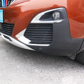 For 2017 2018 Peugeot 3008 GT ABS Chrome Front Fog Light Bottom Eyebrow Eyelid Cover Trim Strip Sticker Car Styling Accessories
For 2017 2018 Peugeot 3008 GT ABS Chrome Front Fog Light Bottom Eyebrow Eyelid Cover Trim Strip Sticker Car Styling Accessories