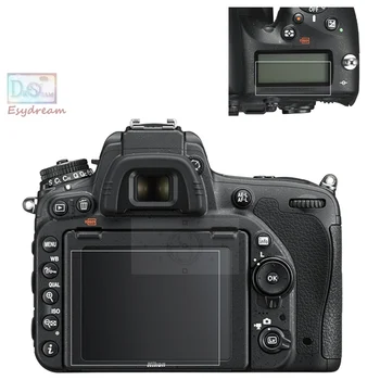 Protective Self-adhesive Glass Main LCD + Film Info Screen Protector Guard Cover for Nikon D750 Camera
Protective Self-adhesive Glass Main LCD + Film Info Screen Protector Guard Cover for Nikon D750 Camera