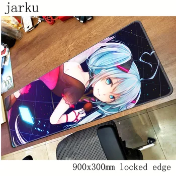 Hatsune Miku mouse pad gamer 900x300mm notbook mouse mat large gaming mousepad Boy Gift pad mouse PC desk padmouse accessories
Hatsune Miku mouse pad gamer 900x300mm notbook mouse mat large gaming mousepad Boy Gift pad mouse PC desk padmouse accessories