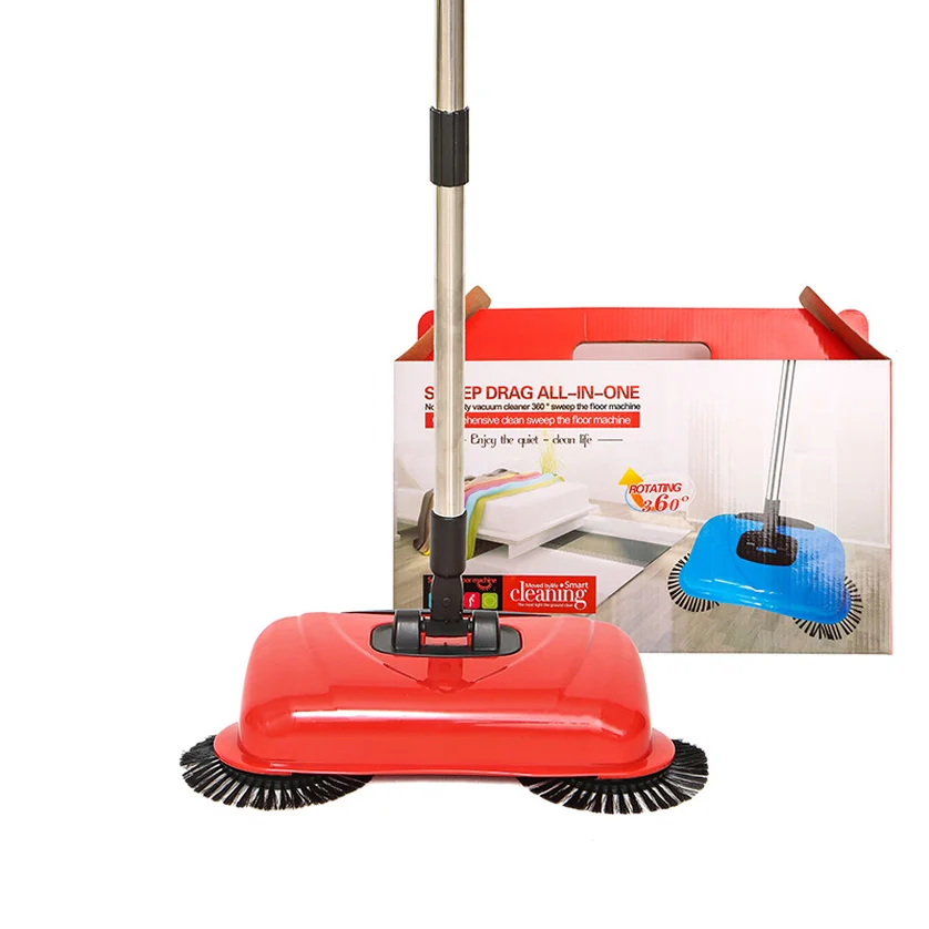 New Automatic Hand Push Household Lazy Sweeper Broom 360 Degree Rotating Cleaning Sweeping Tool Without Electricity Wholesale
New Automatic Hand Push Household Lazy Sweeper Broom 360 Degree Rotating Cleaning Sweeping Tool Without Electricity Wholesale