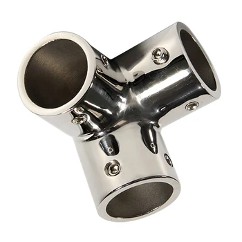 Rail 90 Degree 3 Way Corner Elbow for 25mm / 1inch Tube Tubing 316 Stainless Steel Fitting Handrail Super Silver
Rail 90 Degree 3 Way Corner Elbow for 25mm / 1inch Tube Tubing 316 Stainless Steel Fitting Handrail Super Silver