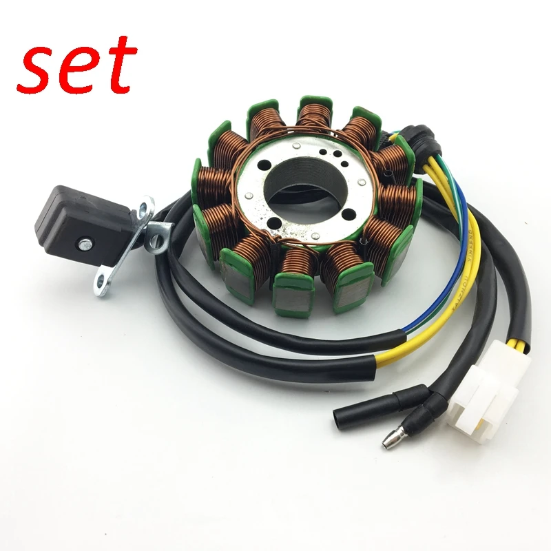 Motorcycle stator coil 12 pole stator coil CG 200CC 250CC 140W / 160W alternator bike generator
Motorcycle stator coil 12 pole stator coil CG 200CC 250CC 140W / 160W alternator bike generator