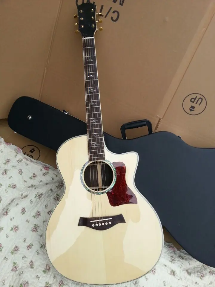 2018 New + Factory + Chaylor 812ce acoustic guitar Tayl 814ce acoustic electric guitar Natural KSG 814 NA acoustic guitar
2018 New + Factory + Chaylor 812ce acoustic guitar Tayl 814ce acoustic electric guitar Natural KSG 814 NA acoustic guitar