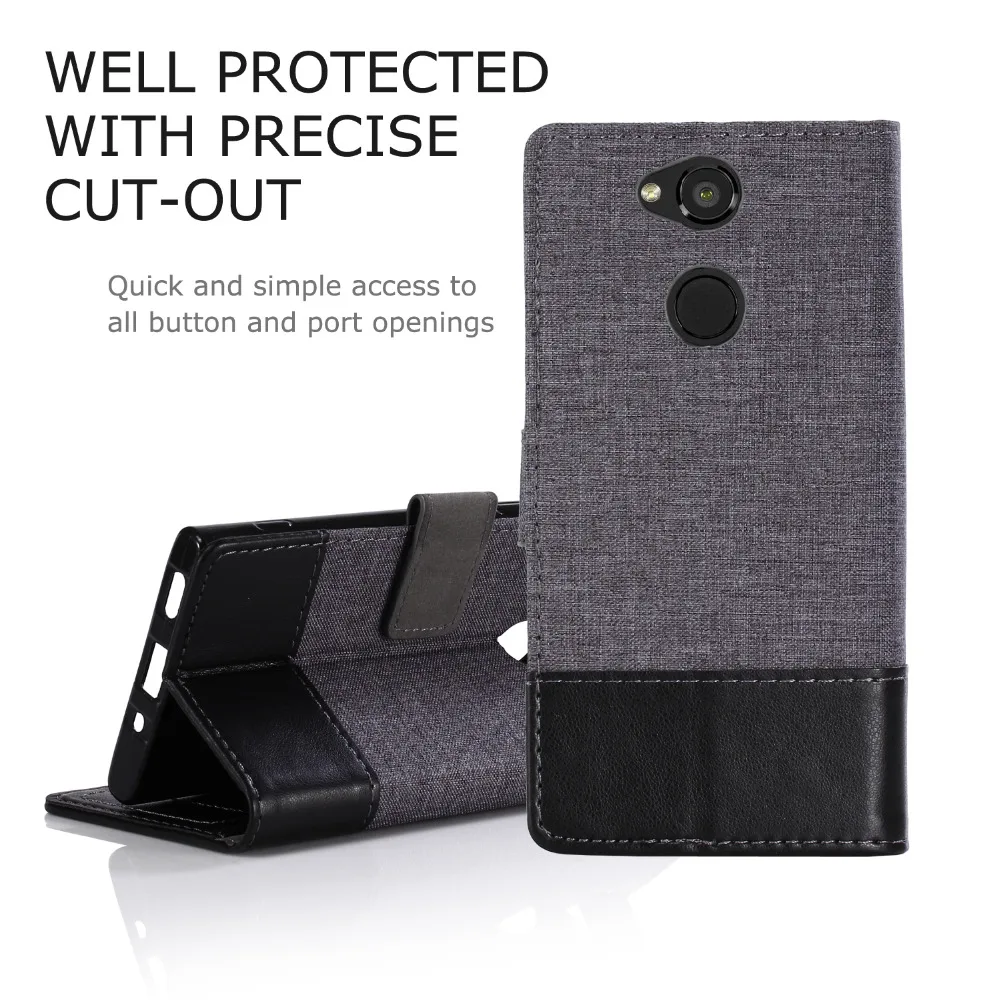 UTOPER Case For Sony Xperia XA2 Case For Sony Xperia XA Ultra Business style Wallet Jeans Leather Case For Sony Xperia XA Cover
UTOPER Case For Sony Xperia XA2 Case For Sony Xperia XA Ultra Business style Wallet Jeans Leather Case For Sony Xperia XA Cover