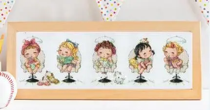 Gold Collection Lovely Counted Cross Stitch Kit The Little Hair Shop Five Children Boys and Girls Child SO
Gold Collection Lovely Counted Cross Stitch Kit The Little Hair Shop Five Children Boys and Girls Child SO