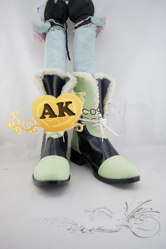 Anime DMMD Dramatical murder dmmd noiz dark black green cosplay shoes Boots cosplay
Anime DMMD Dramatical murder dmmd noiz dark black green cosplay shoes Boots cosplay