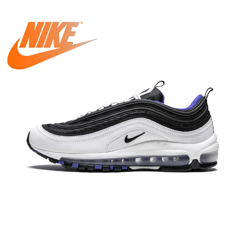 

Original Authentic Nike Air Max 97 OG Men's Running Shoes Outdoor Sneakers Shock Absorbing Durable 2019 New Arrival 921522-102