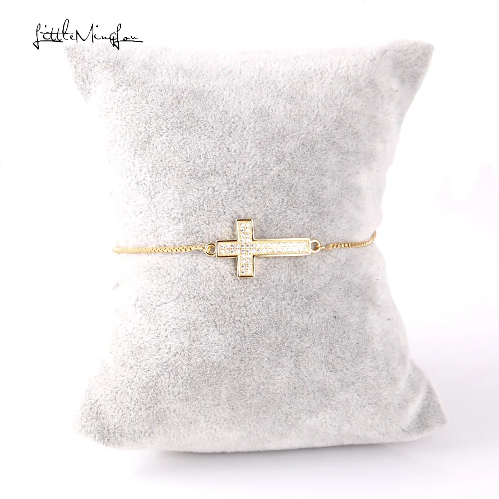 Little MingLou Men Bracelet CZ Zircon Cross Charm Adjustable Link Chain Women Jesus Bracelets & Bangles For Women Jewelry
Little MingLou Men Bracelet CZ Zircon Cross Charm Adjustable Link Chain Women Jesus Bracelets & Bangles For Women Jewelry