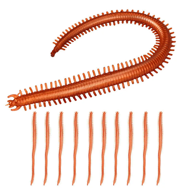 10Pcs/lot 14cm 1.8g Artificial Stripe Silicone Soft Worm Fishing Bait Lure Wobbler With Bass Hook For Ocean | Спорт и развлечения