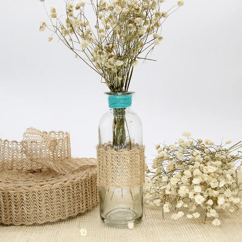 1M Natural Jute Burlap Hessian Ribbon with Lace Rustic Wedding Decor Cake Topper Decoration Vintage Wedding Party DIY Decoration
1M Natural Jute Burlap Hessian Ribbon with Lace Rustic Wedding Decor Cake Topper Decoration Vintage Wedding Party DIY Decoration
