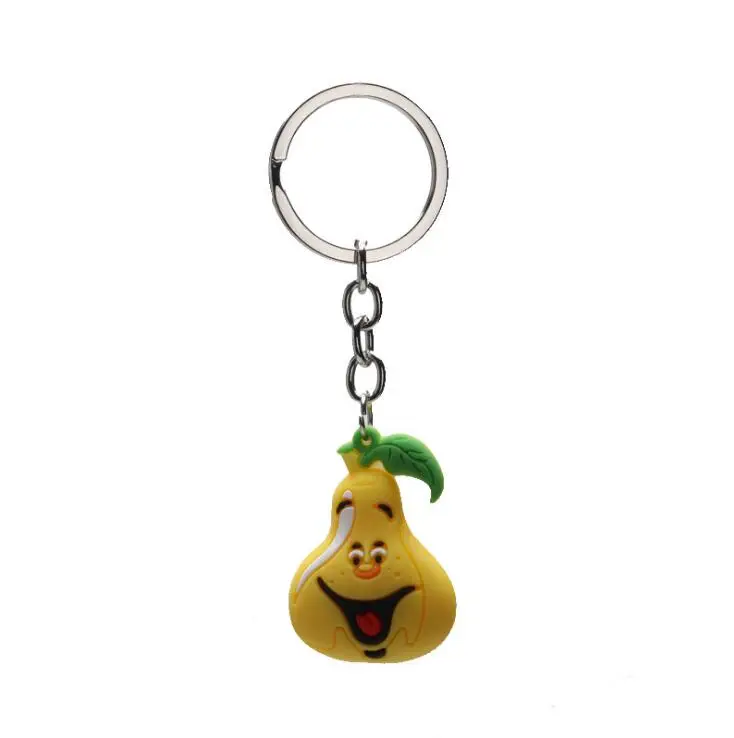 PVC soft glue key pendant practical little gift funny fruit strawberry cartoon stereo key clasp Students key Ring
PVC soft glue key pendant practical little gift funny fruit strawberry cartoon stereo key clasp Students key Ring