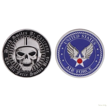 2018 Meaningful Commemorative Coin American Air Force Army Collection Arts Gifts Alloy Souvenir Noncurrent
2018 Meaningful Commemorative Coin American Air Force Army Collection Arts Gifts Alloy Souvenir Noncurrent