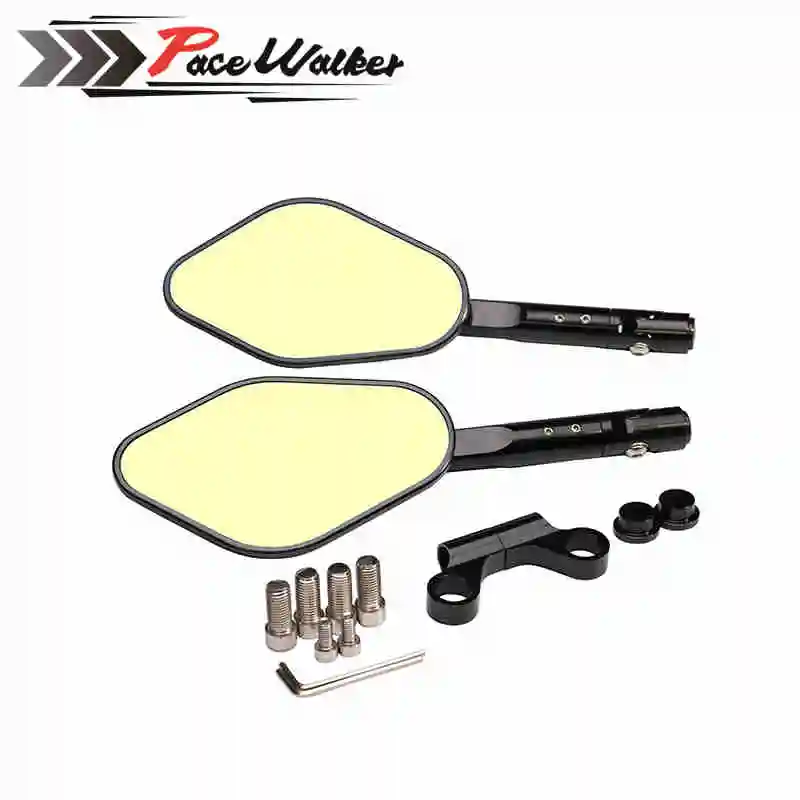 ELISSE UNIVERSAL Aluminum CNC motorcycle rearview Side mirror For HONDA R1 R6 FZ6 GSXR600 750 1000 NINJA250 Z750 Z800
ELISSE UNIVERSAL Aluminum CNC motorcycle rearview Side mirror For HONDA R1 R6 FZ6 GSXR600 750 1000 NINJA250 Z750 Z800