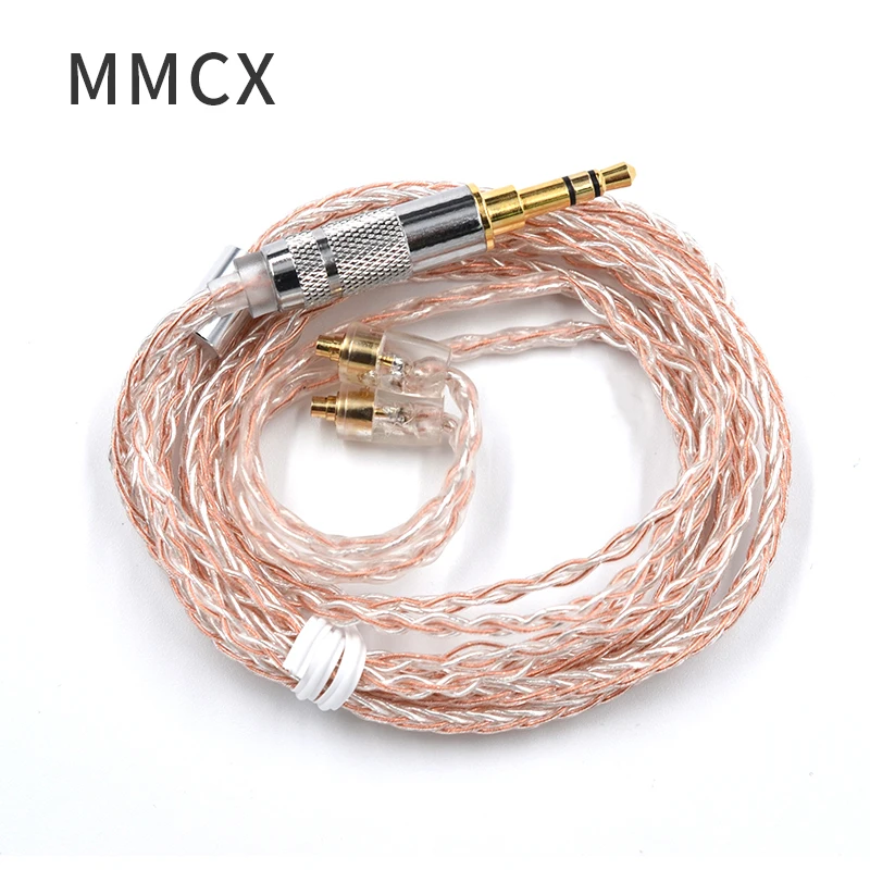 KZ 3.5mm 2Pin/MMCX Connector 8 Core Copper Silver Mixed Cable Use For SE846 KZ ZS4/ZS5/ZS6/ZSA/ED16 ZSN/ZST/ES4/ZS10/AS10/BA10
KZ 3.5mm 2Pin/MMCX Connector 8 Core Copper Silver Mixed Cable Use For SE846 KZ ZS4/ZS5/ZS6/ZSA/ED16 ZSN/ZST/ES4/ZS10/AS10/BA10