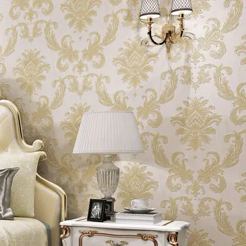 3D Vintage European Floral Damask Wallpaper Flocked Non-woven Wall Paper for Bedroom Living Room Background Wallcovering 10M
3D Vintage European Floral Damask Wallpaper Flocked Non-woven Wall Paper for Bedroom Living Room Background Wallcovering 10M