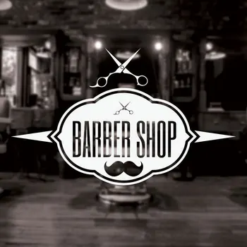Barber Shop Sign Wall Decal Hairdresser Salon Wall Window Decor Stickers Posters Mustache Scissors Removable Mural 3W17
Barber Shop Sign Wall Decal Hairdresser Salon Wall Window Decor Stickers Posters Mustache Scissors Removable Mural 3W17
