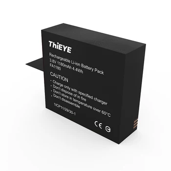 ThiEYE Battery for T5 PRO ThiEYE Camera Lithium Rechargeable Battery Accessories Sport Camera Battery T5 PRO
ThiEYE Battery for T5 PRO ThiEYE Camera Lithium Rechargeable Battery Accessories Sport Camera Battery T5 PRO