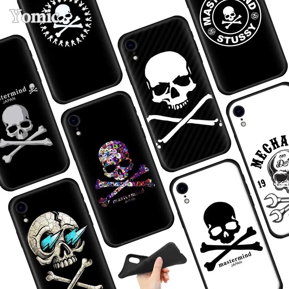 Japanese mastermind Skull Black Soft Case for Apple iPhone XR 7 8 6 6S Plus X XS MAX 5 5E 5S Silicone Phone Case Cover
Japanese mastermind Skull Black Soft Case for Apple iPhone XR 7 8 6 6S Plus X XS MAX 5 5E 5S Silicone Phone Case Cover