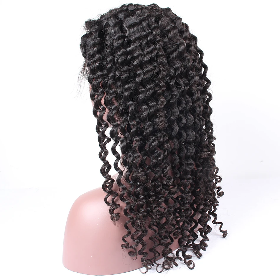 lace front human hair wigs for black women brazilian malaysian indian peruvian virgin hair   (12)