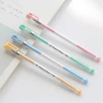 4pcs Fresh Transparent series black ink gel pen for kids writing gift School Office Supply Escolar Papelaria
4pcs Fresh Transparent series black ink gel pen for kids writing gift School Office Supply Escolar Papelaria