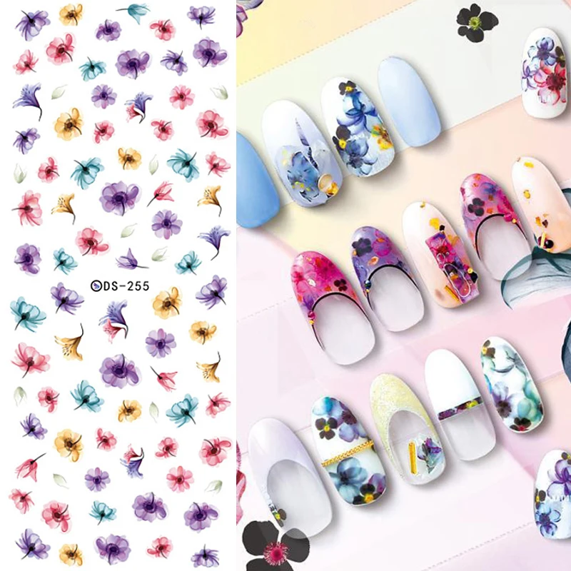 Gradient Dreamy Flower Series 3D Nail Stickers Decals Purple Imitation Dried Flowers Manicure Stickers Charm Nail Art Decoration
Gradient Dreamy Flower Series 3D Nail Stickers Decals Purple Imitation Dried Flowers Manicure Stickers Charm Nail Art Decoration