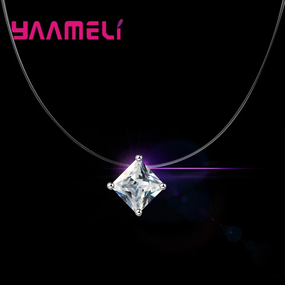 New Arrival Square Shape Design 4 Claw Cubic Zirconia 925 Sterling Silver Necklace Pendant For Women Ladies Jewelry
New Arrival Square Shape Design 4 Claw Cubic Zirconia 925 Sterling Silver Necklace Pendant For Women Ladies Jewelry