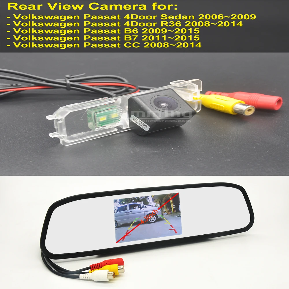 Car Rear View Camera for Volkswagen VW Passat R36 B6 B7 CC 2006~2014 Wireless Reversing Parking Backup Camera Mirror kit Display
Car Rear View Camera for Volkswagen VW Passat R36 B6 B7 CC 2006~2014 Wireless Reversing Parking Backup Camera Mirror kit Display