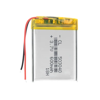 Supply lithium battery lithium polymer Rechargeable battery 503040 600 mah 3.7 V For MP3 MP4 MP5 GPS PSP MID Bluetooth Headset
Supply lithium battery lithium polymer Rechargeable battery 503040 600 mah 3.7 V For MP3 MP4 MP5 GPS PSP MID Bluetooth Headset