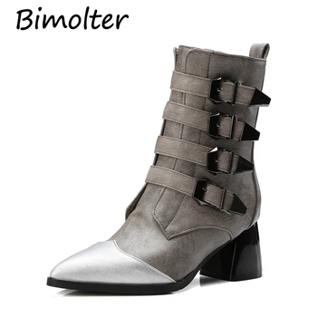 Bimolter Ladies Sexy Pointed Toe High Heel Chelsea Boots Women Winter Warm Mid-Calf Bukle Strap Punk Riding Boots Shoes PAEA044
Bimolter Ladies Sexy Pointed Toe High Heel Chelsea Boots Women Winter Warm Mid-Calf Bukle Strap Punk Riding Boots Shoes PAEA044