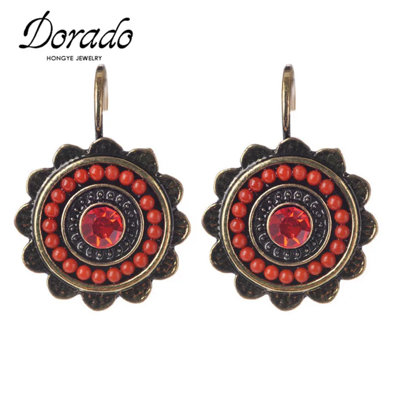 Resin Beads Zircon Drop Earrings For Women Antique Gold Silver Color Alloy Female Dangle Hanging Earring Fashion Ear Jewelry 
Resin Beads Zircon Drop Earrings For Women Antique Gold Silver Color Alloy Female Dangle Hanging Earring Fashion Ear Jewelry