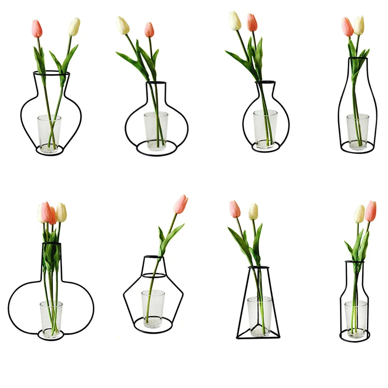 Hot Sale Creative Wrought Iron Vase Abstract Black Lines Minimalist Abstract Iron Vase Dried Flower Racks Nordic Flower Ornament
Hot Sale Creative Wrought Iron Vase Abstract Black Lines Minimalist Abstract Iron Vase Dried Flower Racks Nordic Flower Ornament