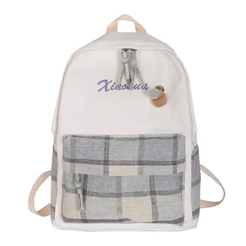 2020 New Women Backpack Leisure Fashion Plaid Lovely Zipper Large Capacity Girls Simple School Travel Bag Student Backpacks #Zer
2020 New Women Backpack Leisure Fashion Plaid Lovely Zipper Large Capacity Girls Simple School Travel Bag Student Backpacks #Zer