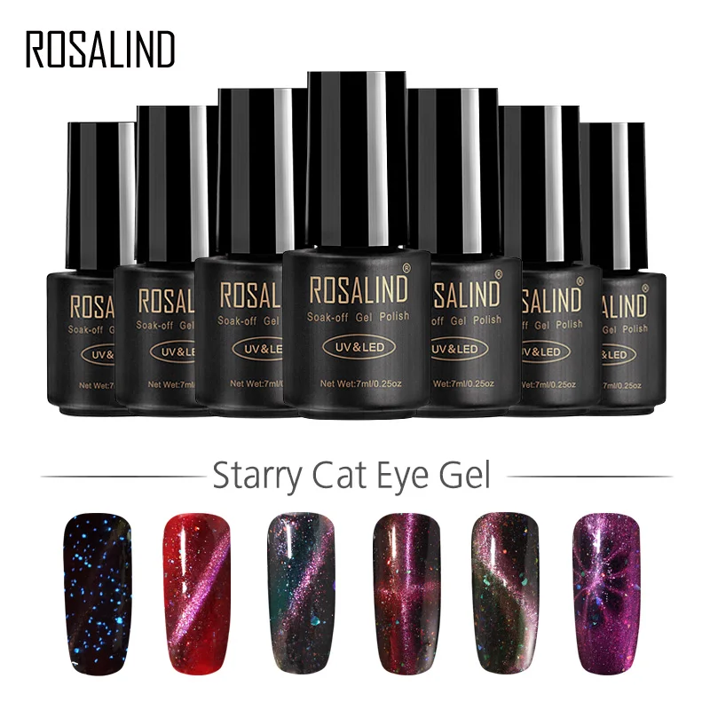 ROSALIND Gel 1S Nail Gel Polish Starry Cat Eye Gel Lacquer 7ML UV Semi Permanent 3D effcct Manicure for Nail Art gel Varnishes
ROSALIND Gel 1S Nail Gel Polish Starry Cat Eye Gel Lacquer 7ML UV Semi Permanent 3D effcct Manicure for Nail Art gel Varnishes