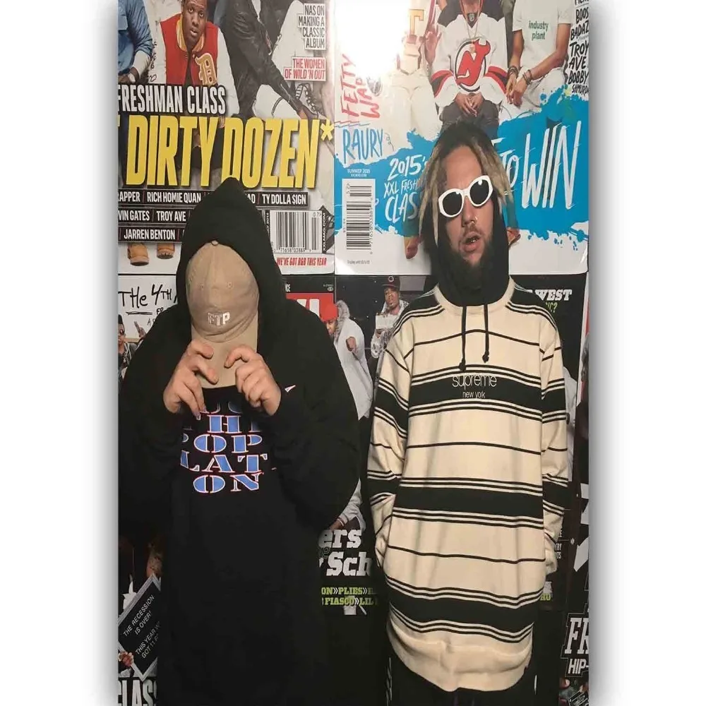 New $uicideboy$ Custom Rap Hip Hop Music Star-Silk Art Poster Wall Sticker Decoration Gift
New $uicideboy$ Custom Rap Hip Hop Music Star-Silk Art Poster Wall Sticker Decoration Gift