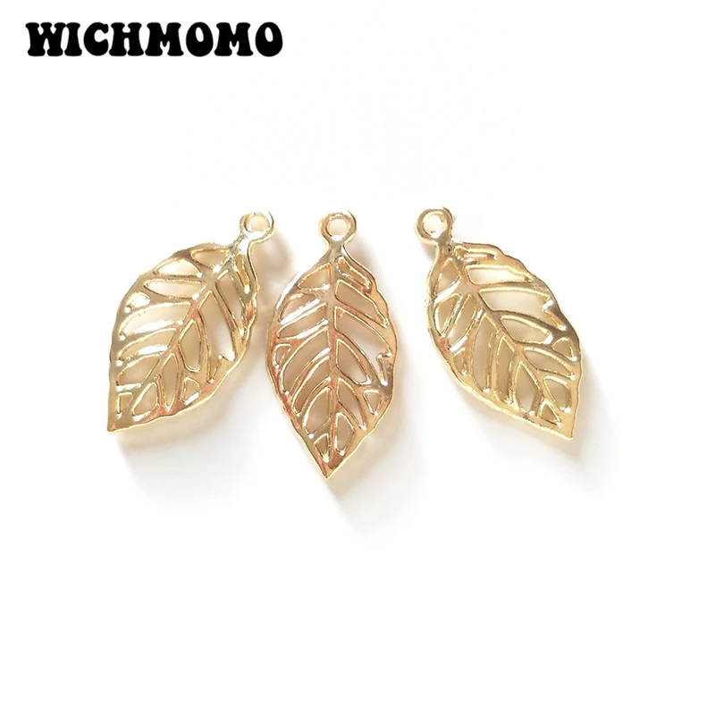 New 10pcs 28*13MM Zinc Alloy Golden Leaf Charms Pendants for DIY Fashion Jewelry Findings Accessories
New 10pcs 28*13MM Zinc Alloy Golden Leaf Charms Pendants for DIY Fashion Jewelry Findings Accessories