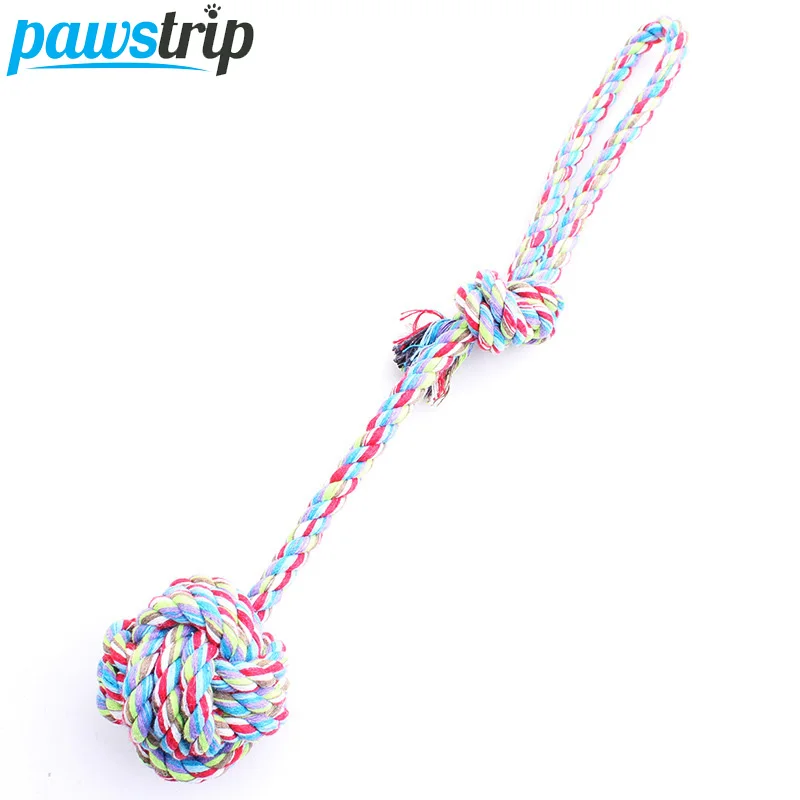 30cm Long Cotton Rope Pet Dog Toy Hand Chain Ball Tooth Cleaning Dog Puppy Training Toy
30cm Long Cotton Rope Pet Dog Toy Hand Chain Ball Tooth Cleaning Dog Puppy Training Toy