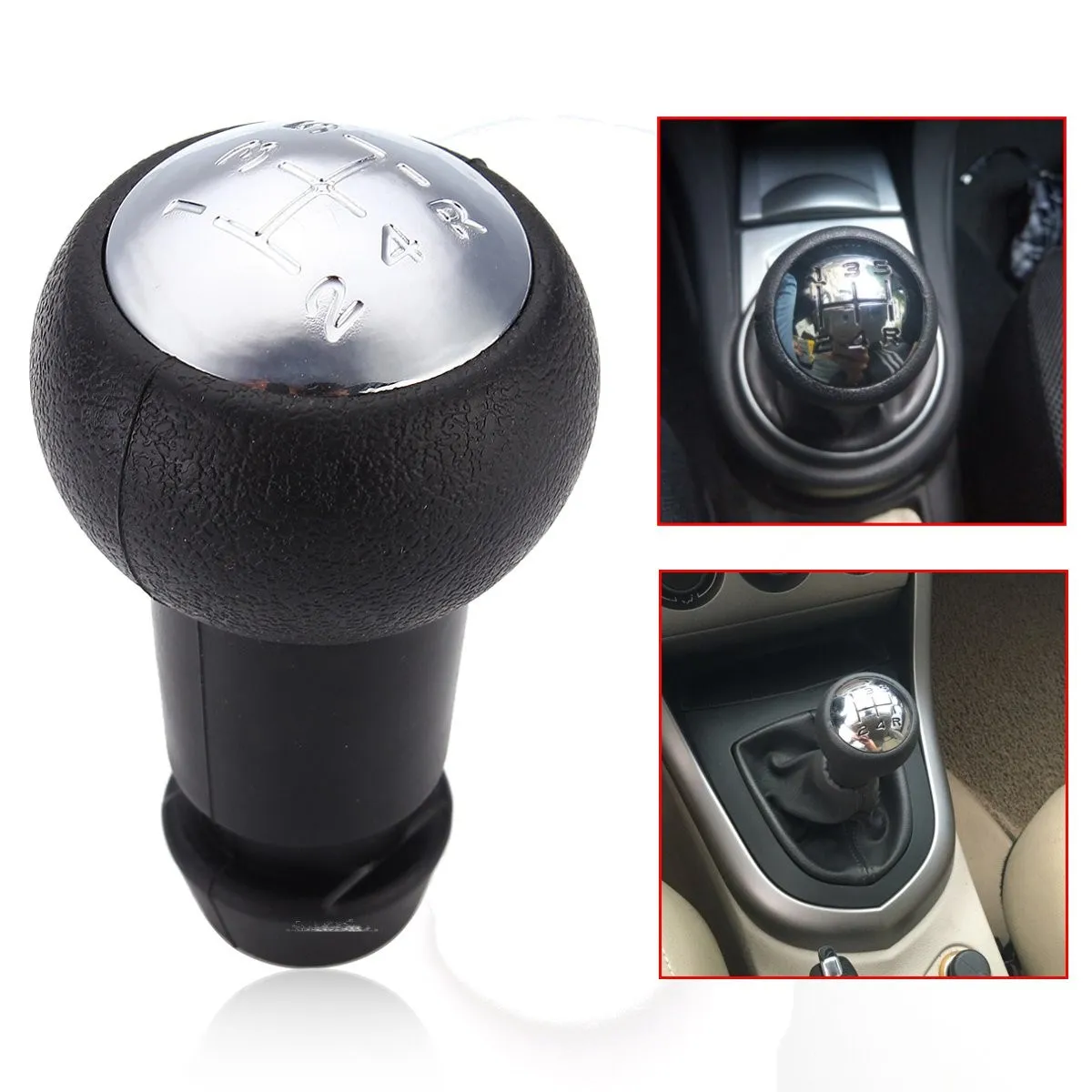 New 5 Speed Gear Shift Knob For Peugeot 307 106 for Citroen/Saxo/Xsara C2 C3 C4 Black and Chrome
New 5 Speed Gear Shift Knob For Peugeot 307 106 for Citroen/Saxo/Xsara C2 C3 C4 Black and Chrome