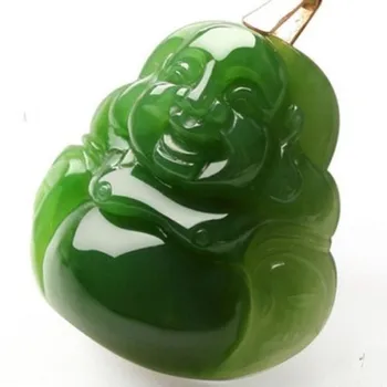 Authentic Hetian jade Stone Pendant pendant Buddha hand carved Hetian Stone Pendant spinach green
Authentic Hetian jade Stone Pendant pendant Buddha hand carved Hetian Stone Pendant spinach green