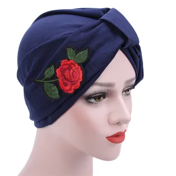 Women Hat Muslim Embroidery Cancer Chemo Hat Beanie muslim head Scarf Turban Head Wrap Cap flower printed c0412
Women Hat Muslim Embroidery Cancer Chemo Hat Beanie muslim head Scarf Turban Head Wrap Cap flower printed c0412
