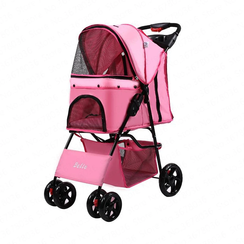 Lightweight Folding Pet Stroller Cat Stroller Four Wheel Outdoor Car Cover In The Car for Dogs Stroller for Animals Dog Pram
Lightweight Folding Pet Stroller Cat Stroller Four Wheel Outdoor Car Cover In The Car for Dogs Stroller for Animals Dog Pram