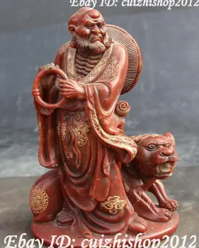 8" Rare Chinese Shoushan Stone Arhat Lohan Buddha Rohan Tiger Pure Hand Statue
8" Rare Chinese Shoushan Stone Arhat Lohan Buddha Rohan Tiger Pure Hand Statue