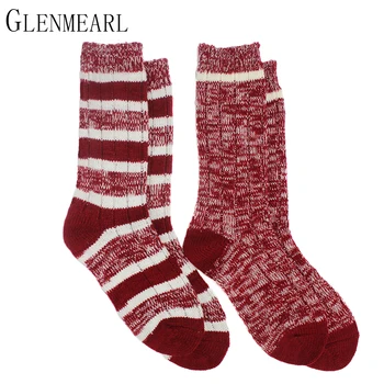 Merino Wool Women Socks Fashion Striped Compression Coolmax Fall Winter Thick Warm Brand Black Red Hosiery Ladies Boot Socks 2PK
Merino Wool Women Socks Fashion Striped Compression Coolmax Fall Winter Thick Warm Brand Black Red Hosiery Ladies Boot Socks 2PK