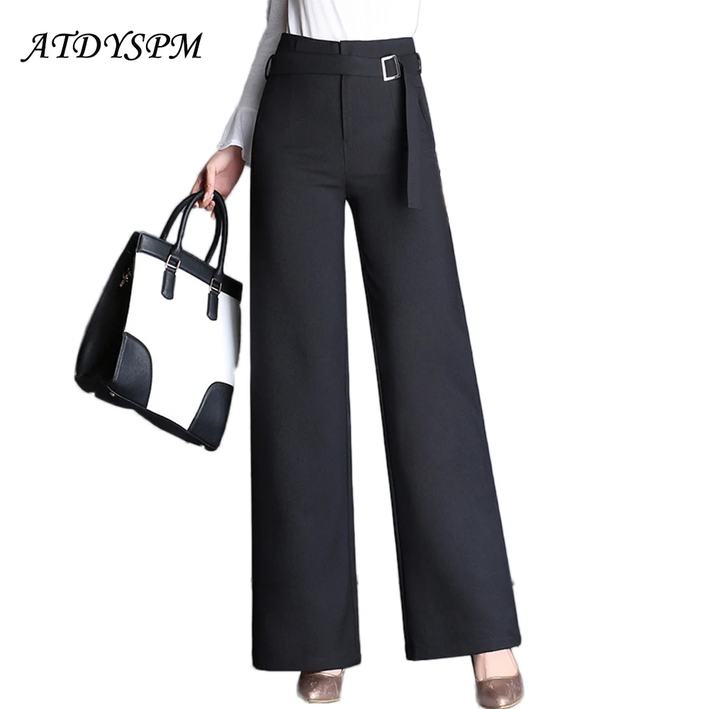 High Quality Wide Leg Pants For Women Elegant High Waist Plus Size 3XL 4XL Suits Pants Loose Casual Party Dance Pants Trousers
High Quality Wide Leg Pants For Women Elegant High Waist Plus Size 3XL 4XL Suits Pants Loose Casual Party Dance Pants Trousers