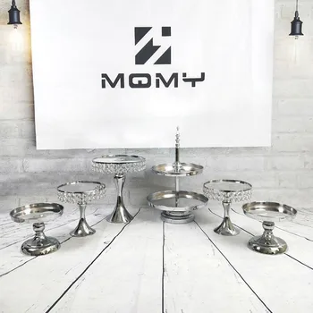 5-8pcs/set Silver Set Wedding decoration with Crystal Tool Mirror Cupcake Dessert Display Fruit High Tea Cake Stand
5-8pcs/set Silver Set Wedding decoration with Crystal Tool Mirror Cupcake Dessert Display Fruit High Tea Cake Stand