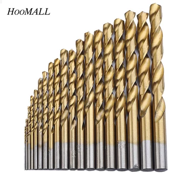 Hoomall 19PCs/set Straight Drill Electric Screwdriver Drill Power Tools Accessories Titanium Twist Drill Plated Round Shank Set
Hoomall 19PCs/set Straight Drill Electric Screwdriver Drill Power Tools Accessories Titanium Twist Drill Plated Round Shank Set
